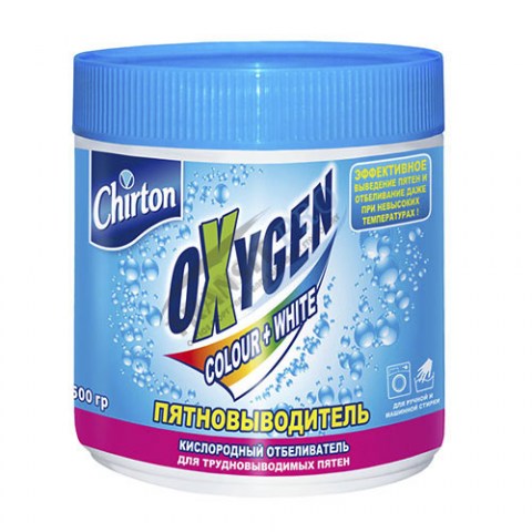 Отбеливатель-ПЯТНОВЫВОДИТЕЛЬ Oxygen 500 гр